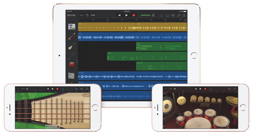 How to share garageband project from ipad to mac